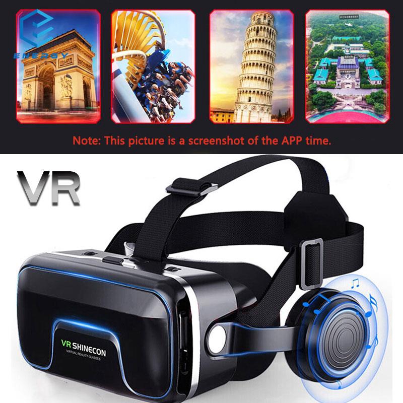 EGY Removable Panel Portable 3D VR Glasses VR Headset Glasses 4.7-6.0inch Smartphone for Travel