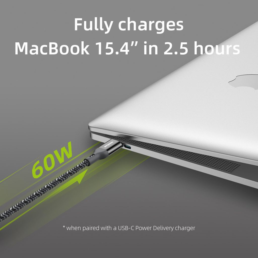 Cáp Innostyle PowerFlex USB-C to USB-C 1.5M 60W