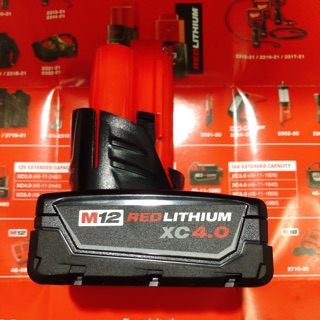 Pin milwaukee 12v -4ah