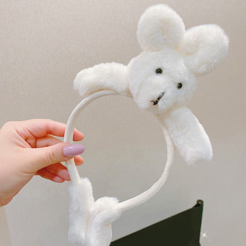 Flgo Băng Đô Cài Tóc Hình Gấu Bông Nhiều Màu Dễ Thương Trang Trí Giáng Sinh / Halloween