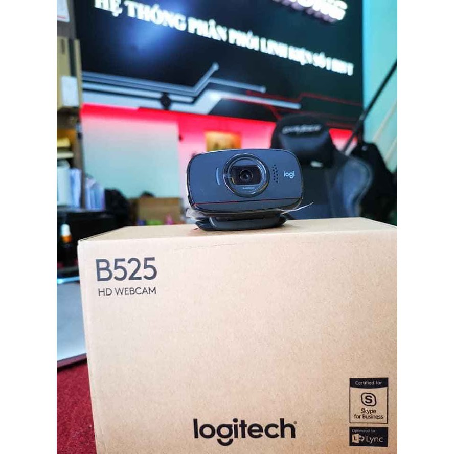 Webcam Logitech B525 FOLDABLE BUSINESS WEBCAM ( Dành Cho Hội Họp )