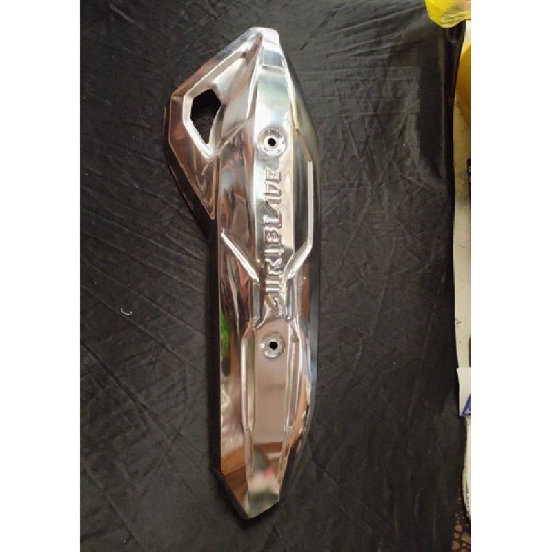 Ốp bô inox AB Air Blade 2016,2017,2018,2019 ( inox sáng bóng trắng )