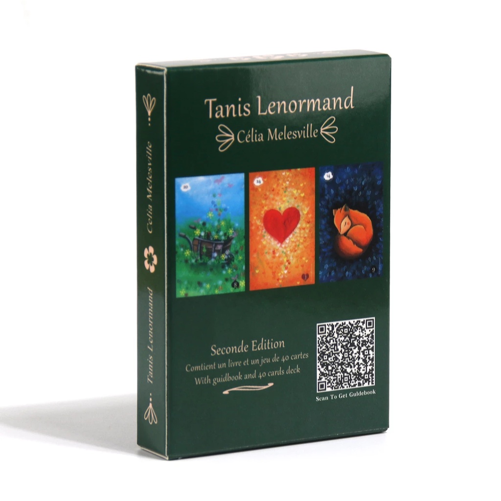 Bộ Thẻ Bài Trò Chơi Tanis Lenormand Oracle Chất Lượng Cao
