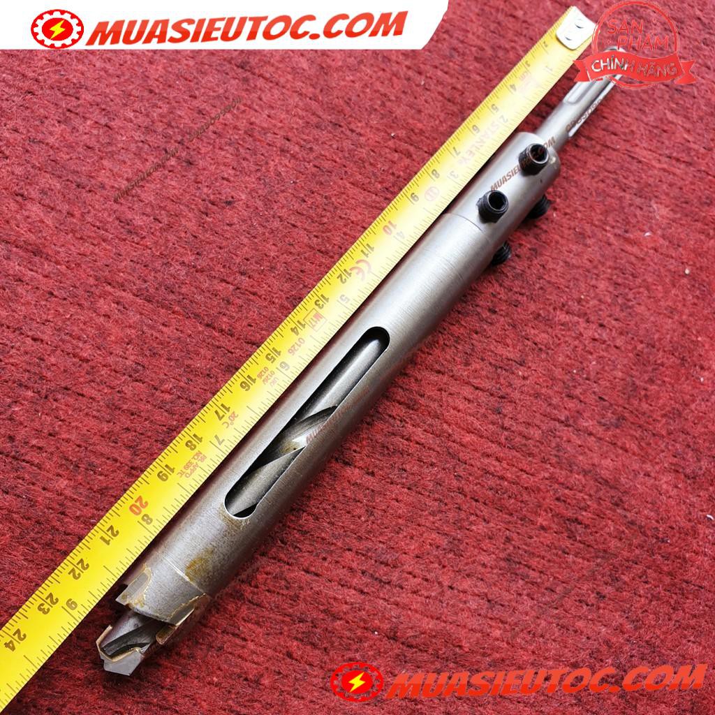 Mũi khoan rút lõi khoét tường gạch sâu Phi 21 x 120 mm không khoan bê tông, không khoan chế búa