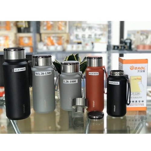 Bình giữ nhiệt cao cấp inox 304 Bao L WL28 800ml, 1000ml, 1300ml, 1500ml Hàng Xịn Loại 1 Giữ Nhiệt Tối Ưu