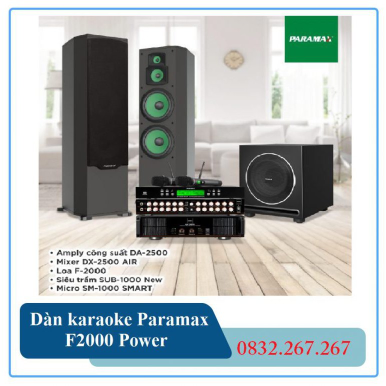 Dàn karaoke Paramax F2000 Power