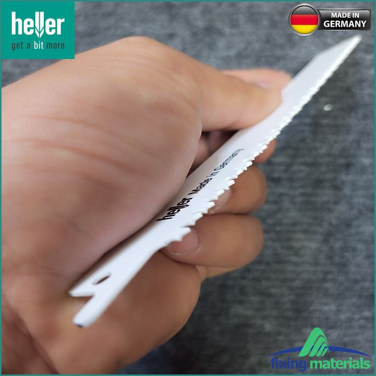M-teeth- Lưỡi cưa kiếm HELLER Bi-Metal WZ  25814 2, răng kiểu chữ M (Cắt gỗ, kim loại)