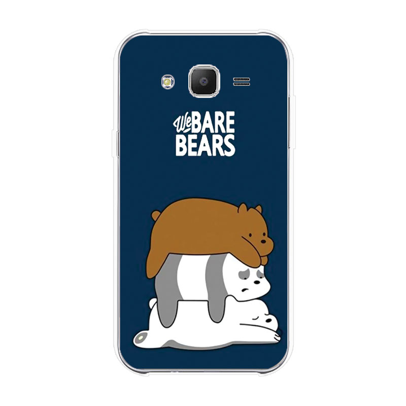 Samsung Galaxy J3 J5 J7 2015 2016 Soft TPU Silicone Phone Case Cover Three Bare Bears 2 | BigBuy360 - bigbuy360.vn