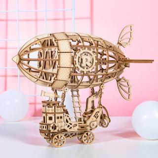 Đồ chơi lắp ráp gỗ 3D Robotime TG408 - Máy Hát Cổ Điển Gramophone