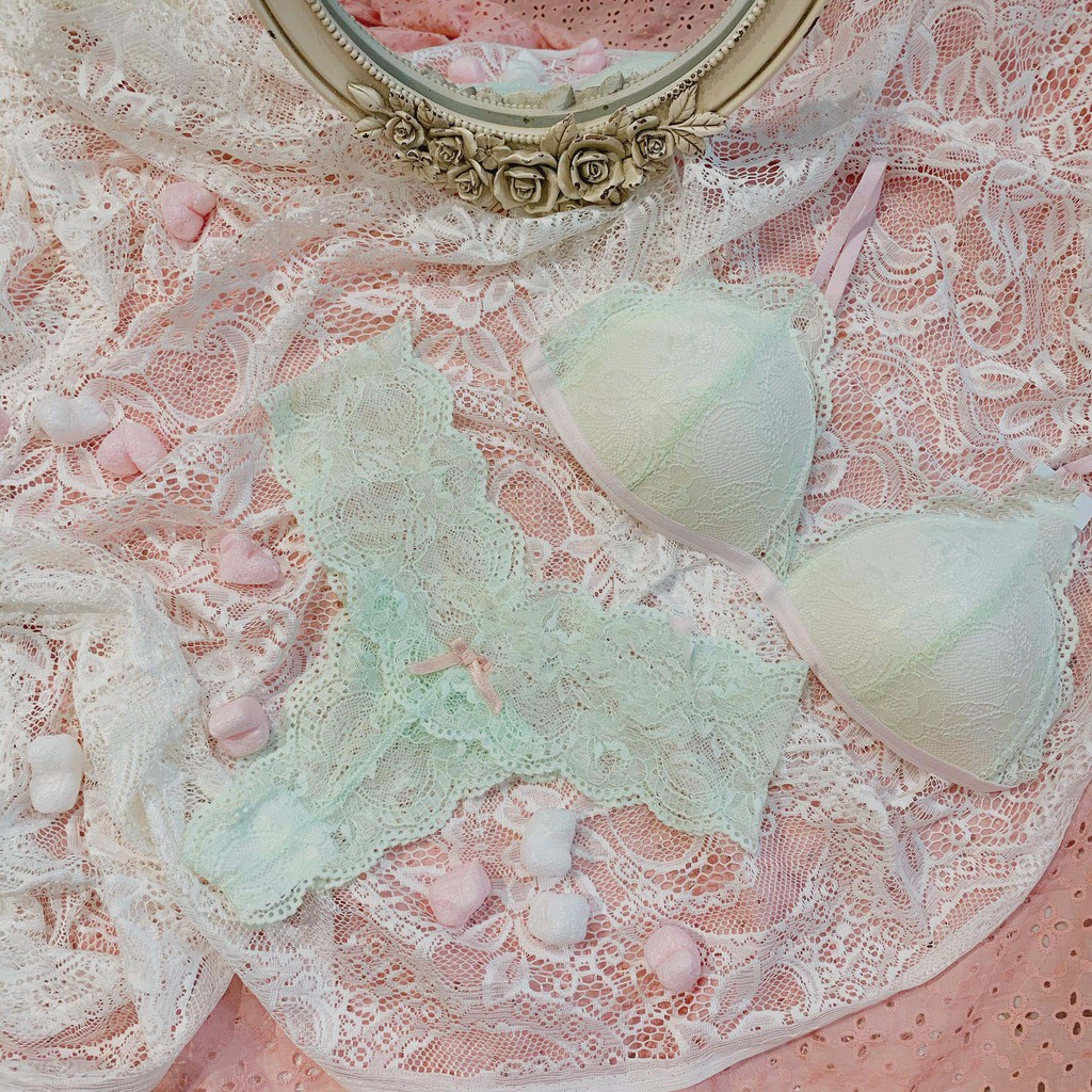 ❤️ RẺ VÔ ĐỊCH ❤️ Set bralette xanh mint không gọng có mút siêu đẹp | BigBuy360 - bigbuy360.vn