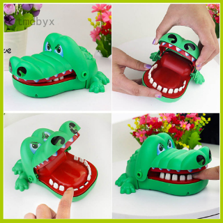 Tmdbyx Crocodile evil dog biting hand toy tooth extraction parent-child game tricky people props