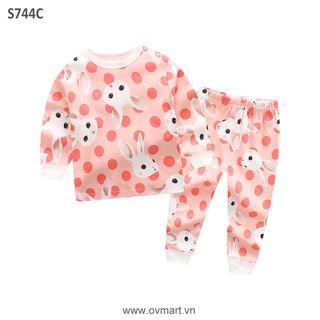 Bộ Ngủ Bé Gái S744 - A, B, C