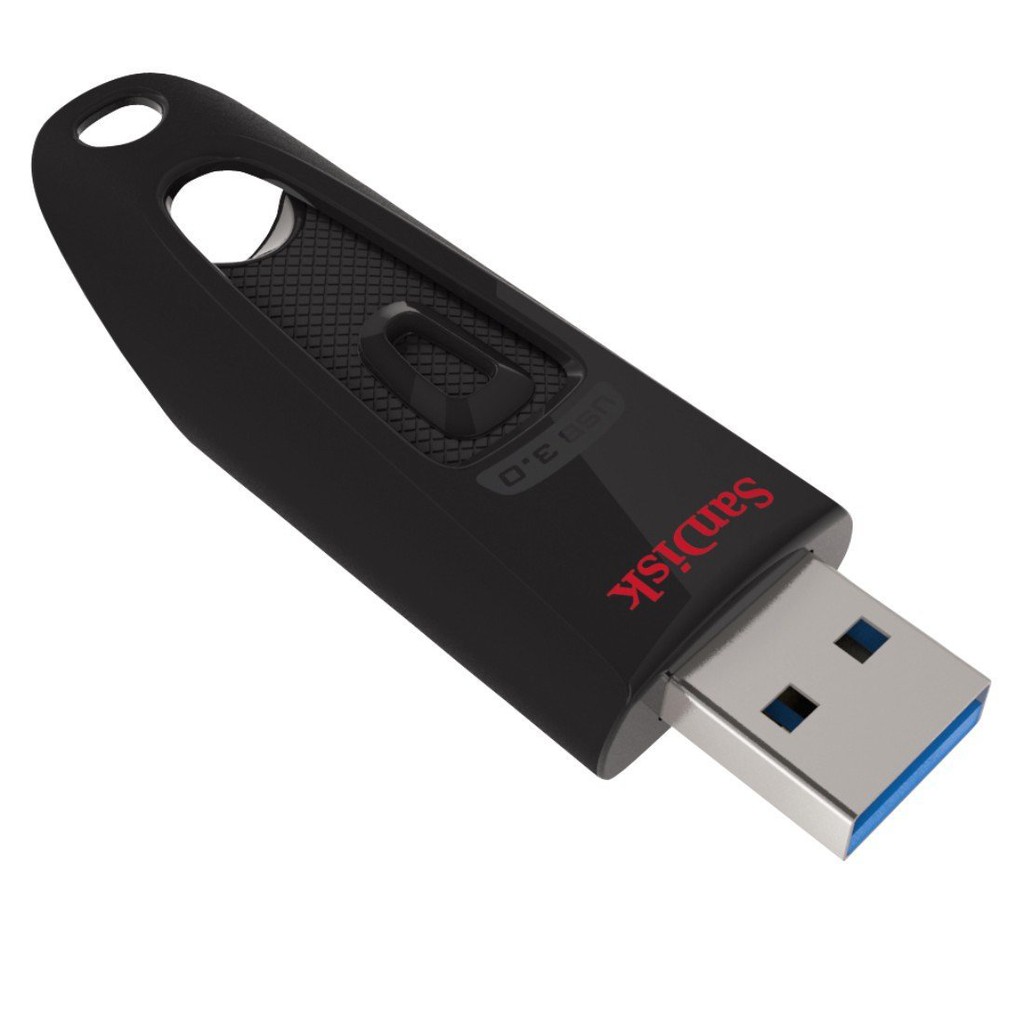 USB 3.0 SanDisk Ultra CZ48 16GB / 32GB / 64GB / 128GB 100MB/s (Đen) - Hàng Chính Hãng