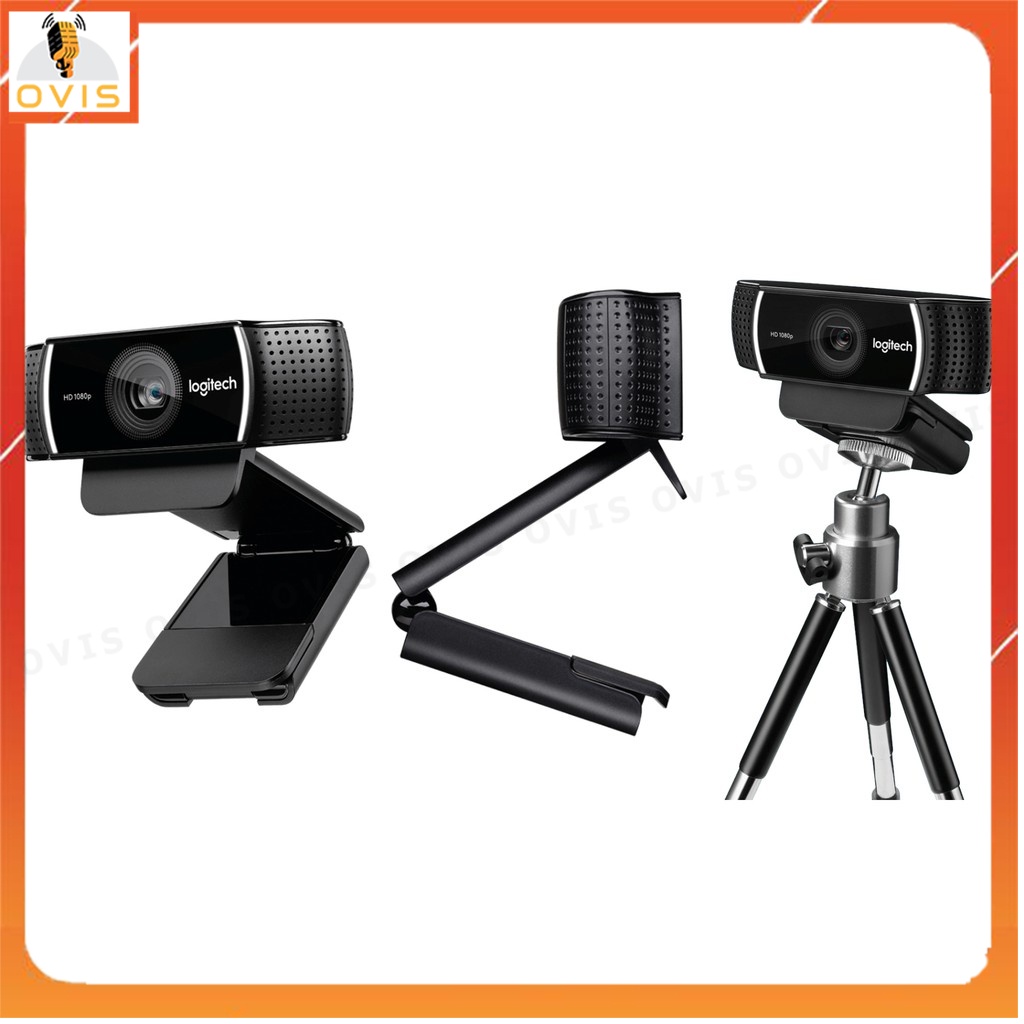 Logitech C922 Pro / C920 Pro / C920E / C930C - Webcam Streamer Góc Rộng Full HD, Auto Focus Cực Nhanh