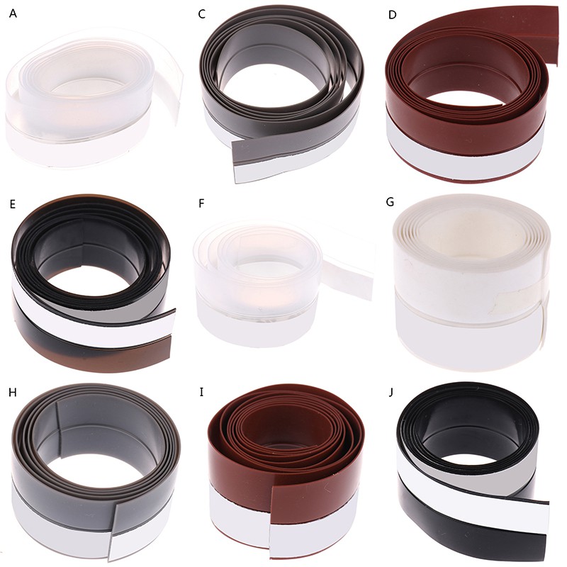 Cuộn Dây Silicone Tự Dính Dài 1M Dán Viền Cửa Chống Ồn Tiện Dụng