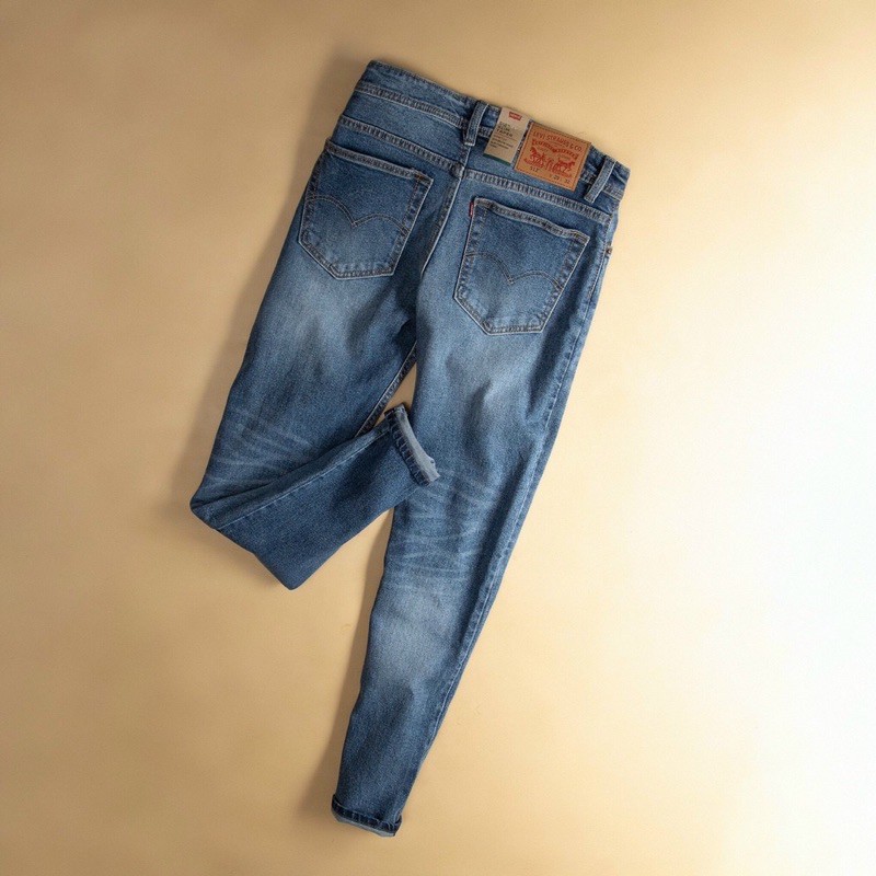 QUẦN JEAN NAM CAMBODIA MÀU XÁM TRẮNG -HAIAN JEAN - JEAN CO GIẢN