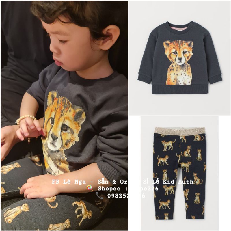Size 6-9m quần legging HM China chính hãng