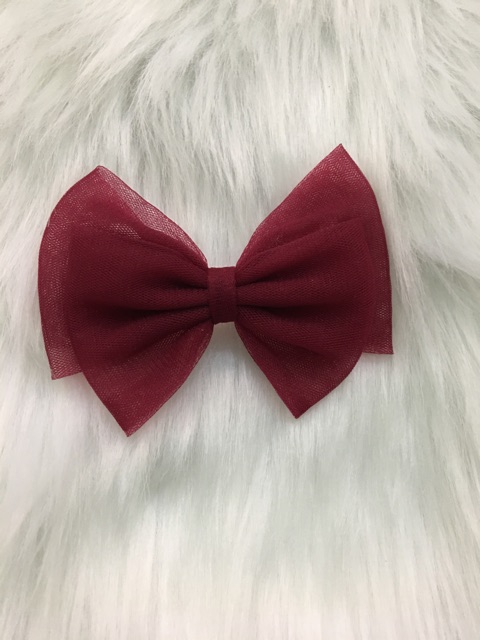 Kẹp nơ voan lưới