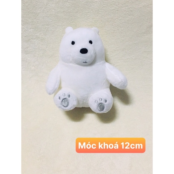 Gấu bông móc khoá bộ ba gấu.