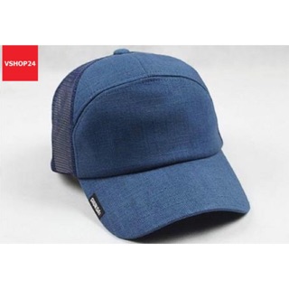 MŨ LƯỠI TRAI VẢI BỐ CAO CẤP SHUNDA XANH NAVY 342
