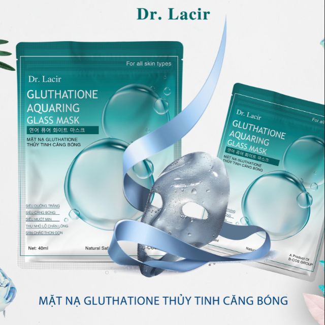 MẶC NẠ TRẮNG DA GLUTATHIONE THỦY TINH