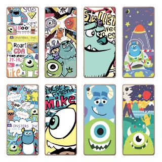 Ốp điện thoại TPU họa tiết quái vật hoạt hình cho Sony Z5 Z4 Z3 Z2 Z1