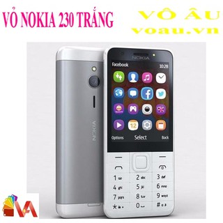 VỎ NOKIA 230 MÀU TRẮNG ZIN