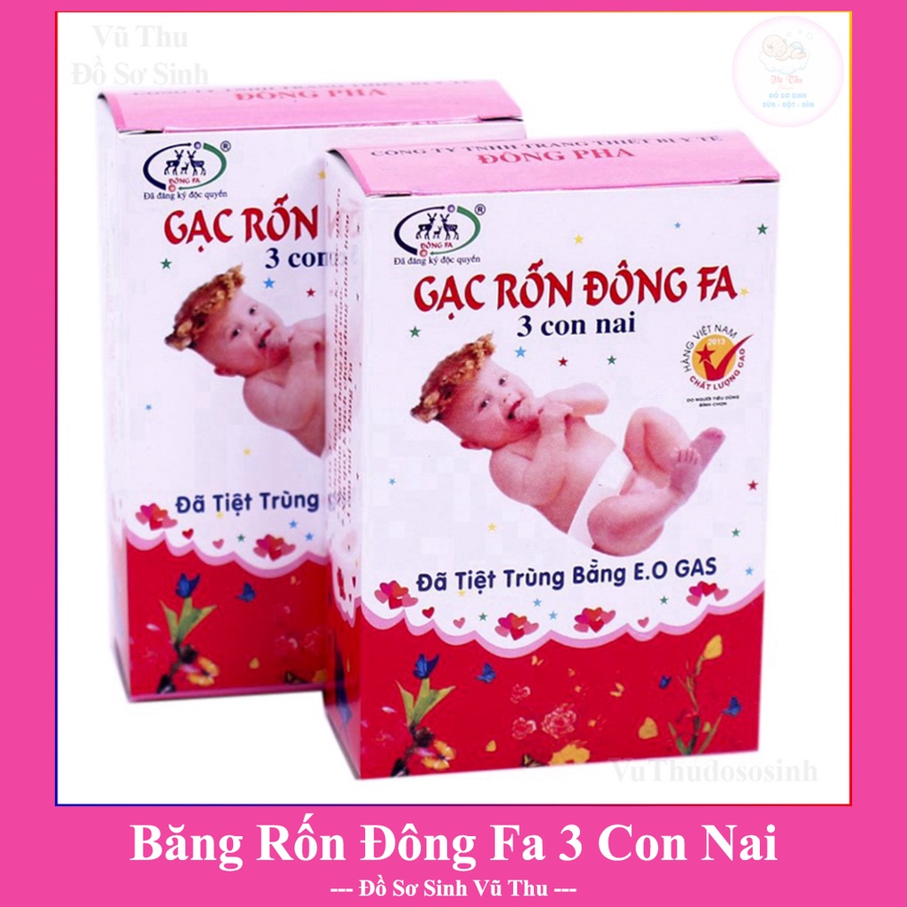 Băng Rốn Gạc Rốn Cho Bé Sơ Sinh Đông Pha