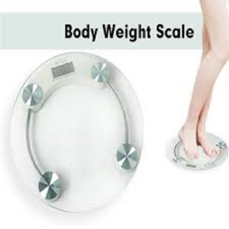 Combo Cân Sức Khỏe Điện Tử+Thước Dây Mặt Kính Cường Lực Max 180 Kg