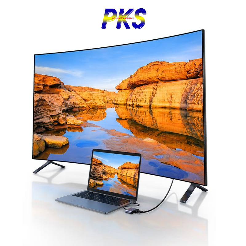 Cáp chuyển đổi USB 3.0 sang HDMI, VGA màu xám Ugreen 20518 - Chính hãng