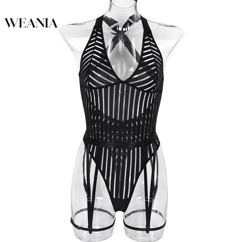 Đồ Lót Liền Thân Cổ Khoét Sâu Gợi Cảm Dành Cho Nữ