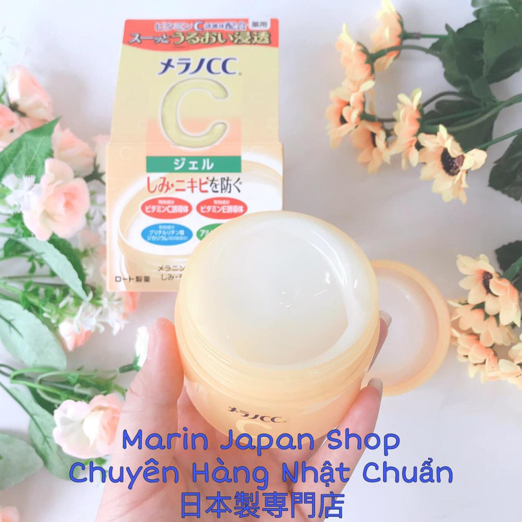 Kem dưỡng trắng da giảm thâm, da mụn CC Melano Moisture Cream Nhật Bản