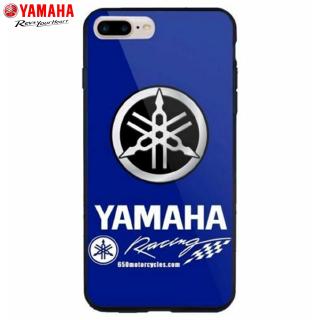 Ốp điện thoại nhựa cứng in logo xe Yamaha cho IPhone 7/8 Plus IPhone X XS XR 11 Promax