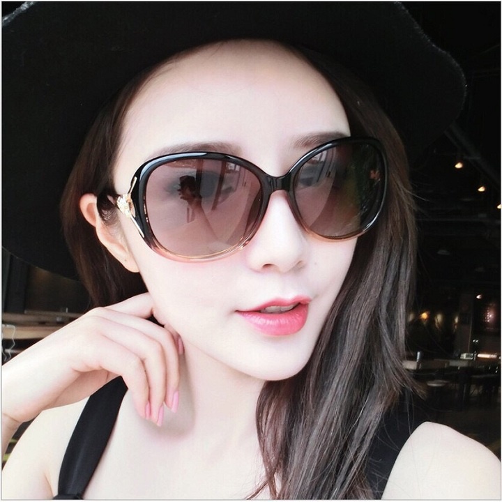 Kính mát thời trang nữ phong cách Hàn Quốc chống tia UV, kính râm cao cấp sang trọng 207