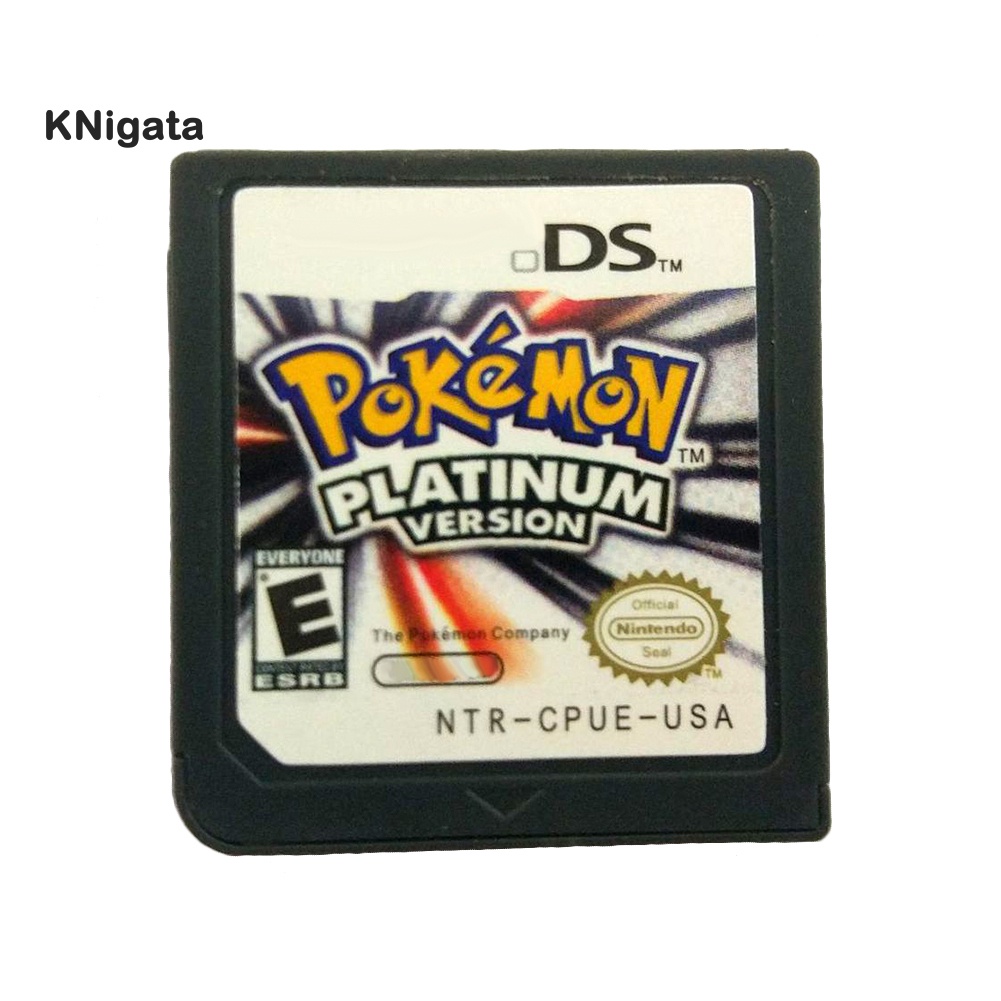 Thẻ Chơi Game Pokemon Platinum / Ngọc Trai / Kim Cương Cho Ns 3ds Ndsi Nds