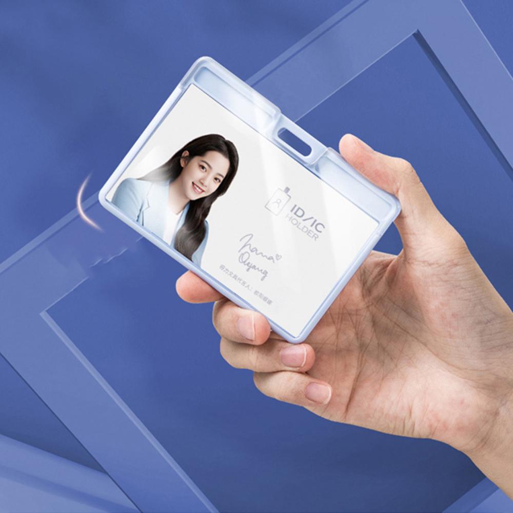 Ốp Điện Thoại Trong Suốt Đựng Thẻ Tên Tiện Dụng