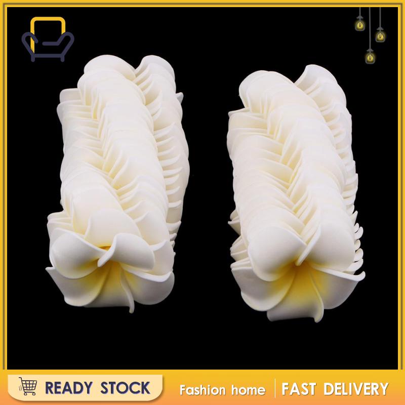 Set 50 Kẹp Tóc Hoa Bằng Xốp 4cm Phong Cách Hawaii Độc Đáo