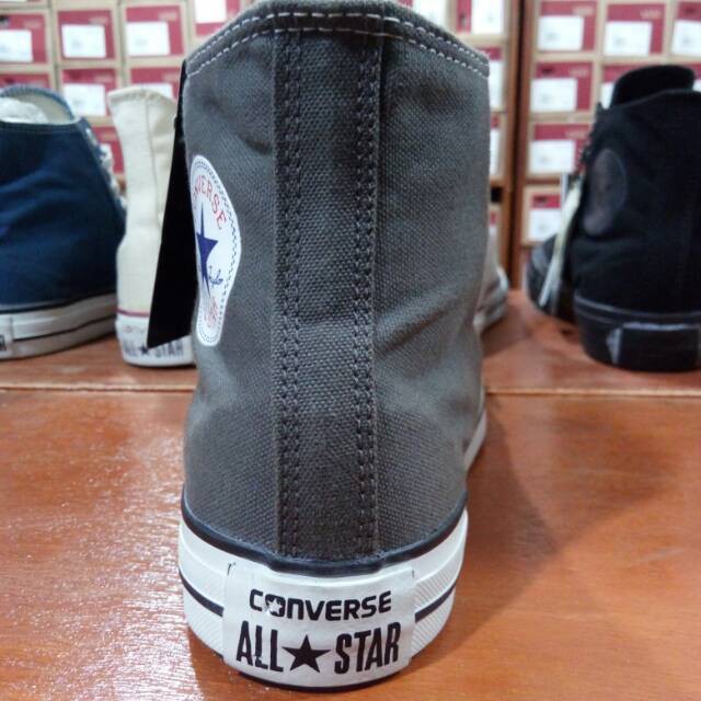 Giày Thể Thao Converse Chuck Taylor All Star Màu Trắng Xám Cổ Điển