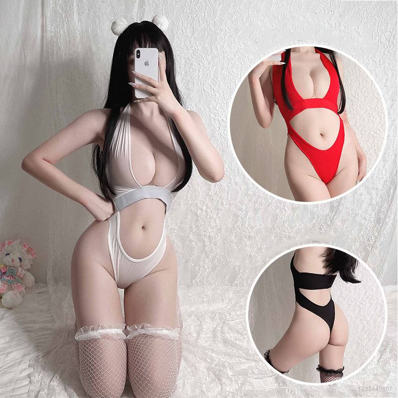 Đồ lót liền thân ôm sát thiết kế rỗng phong cách quyến rũ thời trang cho nữ