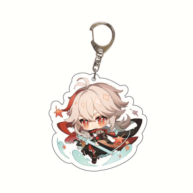 Móc Khóa GENSHIN IMPACT ver CHIÊU THỨC CHIBI Mica acrylic anime game