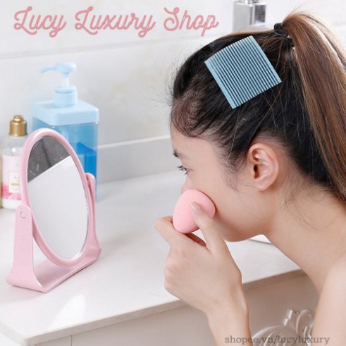 [Full size] Gói 2 Miếng Dán Tóc Tự Dính Trang Điểm Rửa Mặt siêu tiện dụng Lucy Luxury Shop