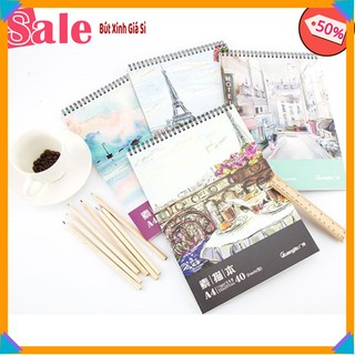 Vở Vẽ Lò Xo B5 40 Trang GBX0808