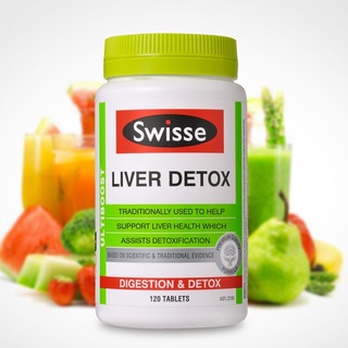 Viên uống giải độc gan Liver detox Swisse Úc