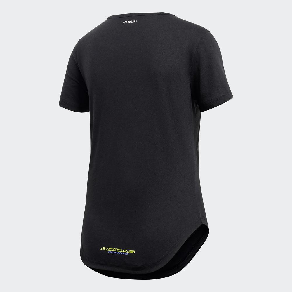 [Mã WABRD7 giảm 150K đơn 1 Triệu] Áo Thun adidas RUNNING Nữ Edge Màu Đen GI4858