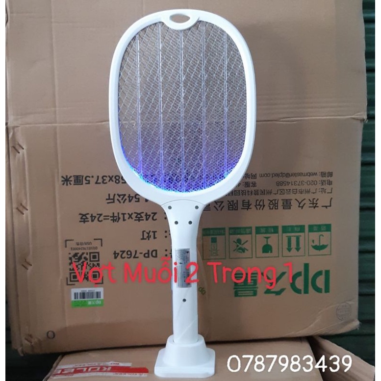 Vợt Muỗi Thông Minh Kiêm Đèn Bắt Muỗi SUNCESSA WSM-2255