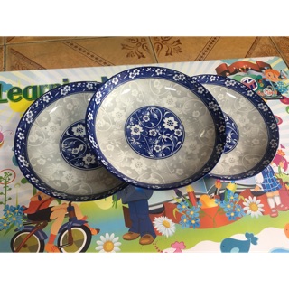 Combo 3 dĩa sứ cao cấp