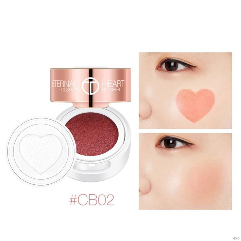 [Hàng mới về] Hộp cushion má hồng dạng kem hình dạng trái tim xinh xắn thương hiệu O.TWO.O | BigBuy360 - bigbuy360.vn