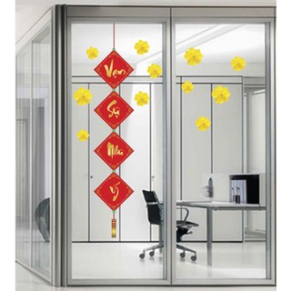 Decal Tết cô cậu