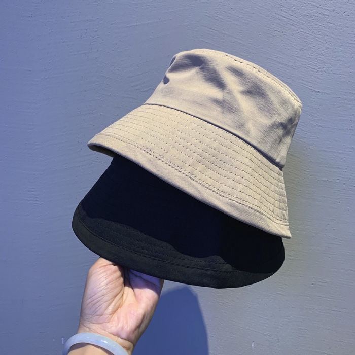 Nón tai bèo vành rộng che nắng màu sắc đơn giản phong cách retro Hàn Quốc 22004