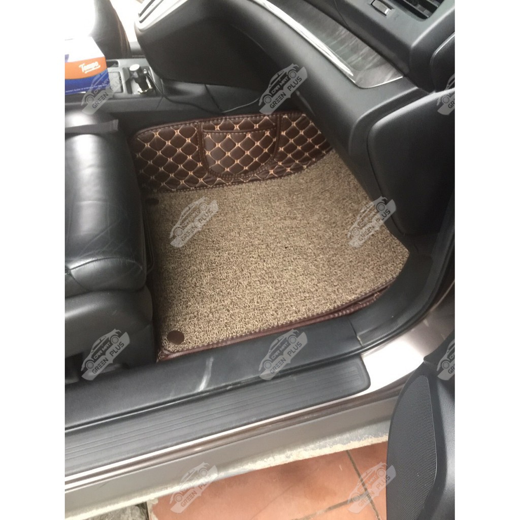 Thảm lót sàn ô tô 6D Honda CRV 2012-2017 chống nước, không mùi, phủ kín 90% sàn xe